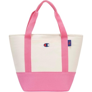 image:imageChampion Classic Canvas Insulated Lunch Tote with Front Slip Pocket Bottle LoopCottonPink Cosmos