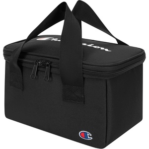image:imageChampion System Soft Insulated Lunch Box with Carry Handles Side Zip Pocket Black One SizeBlack