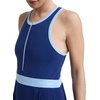 image:imageChampion Womens Match Point 14 Zip Sleeveless 325 Tennis Dress Fitted 3 Inner ShortBlue Depths