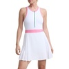 image:imageChampion Womens Match Point 14 Zip Sleeveless 325 Tennis Dress Fitted 3 Inner ShortBright White