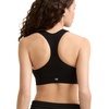 image:imageChampion Womens Infinity Racerback Sports Bra Moderate Support Seamless Moisture WickingBlack  C Logo