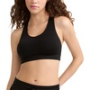 image:imageChampion Womens Infinity Racerback Sports Bra Moderate Support Seamless Moisture WickingBlack  C Logo