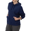 image:imageChampion Womens Pullover Fleece Hoodie Loose Fit Midweight Script Logo Available in Regular and PlusAthletic Navy