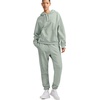 image:imageChampion Womens Pullover Fleece Hoodie Loose Fit Midweight Script Logo Available in Regular and PlusClever Sage  Embroidered Script Logo