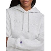 image:imageChampion Womens Pullover Fleece Hoodie Loose Fit Midweight Script Logo Available in Regular and PlusOxford Gray Heather  Embroidered Script Logo