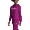 image:imageChampion Womens Pullover Fleece Hoodie Loose Fit Midweight Script Logo Available in Regular and PlusVenture Pinky08113