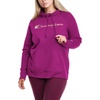 image:imageChampion Womens Pullover Fleece Hoodie Loose Fit Midweight Script Logo Available in Regular and PlusVenture Pinky08113