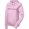 image:imageChampion Womens Pullover Fleece Hoodie Loose Fit Midweight Script Logo Available in Regular and PlusHush Pink586139