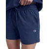 image:imageChampion Womens 4 Lounge Shorts Standard Fit Lightweight Available in Regular and PlusBlue Depths