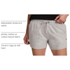 image:imageChampion Womens 4 Lounge Shorts Standard Fit Lightweight Available in Regular and PlusOxford Gray Heather