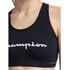image:imageChampion Womens Champion Script Sports Bra Flexible FitBlack  Script Logo