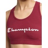image:imageChampion Womens Champion Script Sports Bra Flexible FitPomegranate  Script Logo