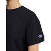 image:imageChampion Womens Classic Short Sleeve Graphic TShirt Loose Fit Script LogoBlack  Tonal Script Logo
