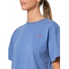 image:imageChampion Womens Classic Short Sleeve Graphic TShirt Loose Fit Script LogoCoastal Fjord  Tonal Script Logo