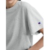 image:imageChampion Womens Classic Short Sleeve Graphic TShirt Loose Fit Script LogoOxford Gray Heather  Tonal Script Logo