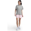 image:imageChampion Womens Classic Short Sleeve Graphic TShirt Loose Fit Script LogoOxford Gray Heather  Tonal Script Logo