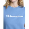 image:imageChampion Womens Classic Short Sleeve Graphic TShirt Standard Fit Script LogoRiviera