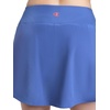 image:imageChampion Womens Courtside 15 Skort Standard Fit 3 Inner ShortCoastal Fjord  C Logo