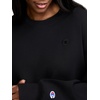 image:imageChampion Womens Crewneck Pullover Standard Fit Midweight Stretch FabricBlack