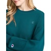 image:imageChampion Womens Crewneck Pullover Standard Fit Midweight Stretch FabricDeep Teal