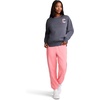 image:imageChampion Womens Crewneck With Chenille Patch Standard Fit Midweight FleeceForged Steel Gray