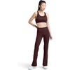 image:imageChampion Womens Flare Leggings Soft Touch Anti Odor Moisture WickingBitter Chocolate
