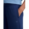 image:imageChampion Womens Open Bottom Pant Standard Fit Stretch Nylon JerseyBlue Depths