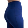 image:imageChampion Womens Performance Inner Drawcord 78 Leggings FittedBlue Depths  C Logo
