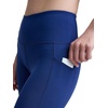 image:imageChampion Womens Performance Inner Drawcord 78 Leggings FittedBlue Depths  C Logo