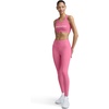 image:imageChampion Womens Performance Inner Drawcord 78 Leggings FittedPink Cosmos  C Logo