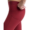 image:imageChampion Womens Performance Inner Drawcord 78 Leggings FittedPomegranate  C Logo