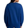 image:imageChampion Womens Powerblend Crewneckloose Fitmidweight Fleecescript LogoBlue Depths
