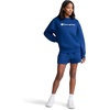image:imageChampion Womens Powerblend Crewneckloose Fitmidweight Fleecescript LogoBlue Depths