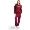image:imageChampion Womens Powerblend Crewneckloose Fitmidweight Fleecescript LogoCabernet