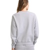 image:imageChampion Womens Powerblend Crewneckloose Fitmidweight Fleecescript LogoOxford Gray Heather  Classic Script Logo