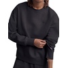 image:imageChampion Womens Powerblend Crewneckstandard Fit Midweight FleeceBlack  C Logo