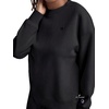 image:imageChampion Womens Powerblend Crewneckstandard Fit Midweight FleeceBlack  C Logo