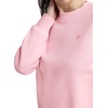 image:imageChampion Womens Powerblend Crewneckstandard Fit Midweight FleeceRose Shadow  C Logo