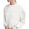 image:imageChampion Womens Powerblend Crewneckstandard Fit Midweight FleeceUnbleached Cotton  C Logo