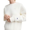 image:imageChampion Womens Powerblend Crewneckstandard Fit Midweight FleeceUnbleached Cotton  C Logo