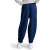image:imageChampion Womens Powerblend Fleece Barrel Leg SweatpantsBlue Depths