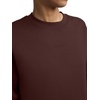 image:imageChampion Womens Powerblend Fleece Crewneck Sweatshirt Tonal Script LogoBitter Chocolate