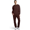 image:imageChampion Womens Powerblend Fleece Crewneck Sweatshirt Tonal Script LogoBitter Chocolate