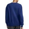image:imageChampion Womens Powerblend Fleece Crewneck Sweatshirt Tonal Script LogoBlue Depths