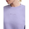image:imageChampion Womens Powerblend Fleece Crewneck Sweatshirt Tonal Script LogoDaybreak