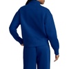 image:imageChampion Womens Powerblend Fleece Mock Neck QuarterzipBlue Depths