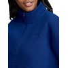 image:imageChampion Womens Powerblend Fleece Mock Neck QuarterzipBlue Depths