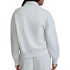 image:imageChampion Womens Powerblend Fleece Mock Neck QuarterzipOxford Gray Heather