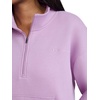 image:imageChampion Womens Powerblend Fleece Mock Neck QuarterzipSmoky Grape