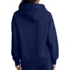 image:imageChampion Womens Powerblend Fleece Pullover Hoodie C LogoBlue Depths